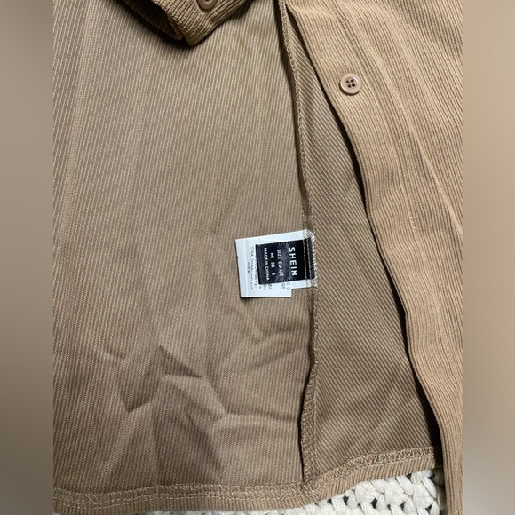 Flap detail belted shirt dress - Picture 7 of 7